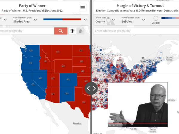 Social Explorer Election Maps: Competitiveness
