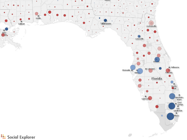 Social Explorer Election Maps: Florida in Focus